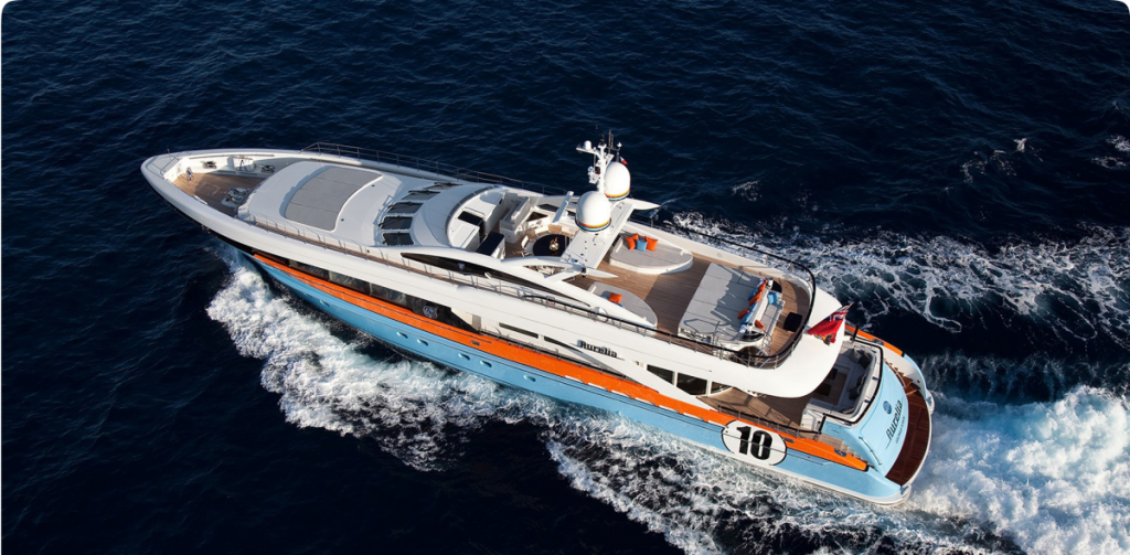 Feel the Luxury of Saint-Tropez and Mediterranean with the Aurelia Superyacht!