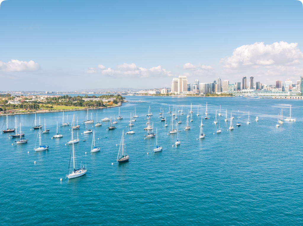 Sailing in San Diego